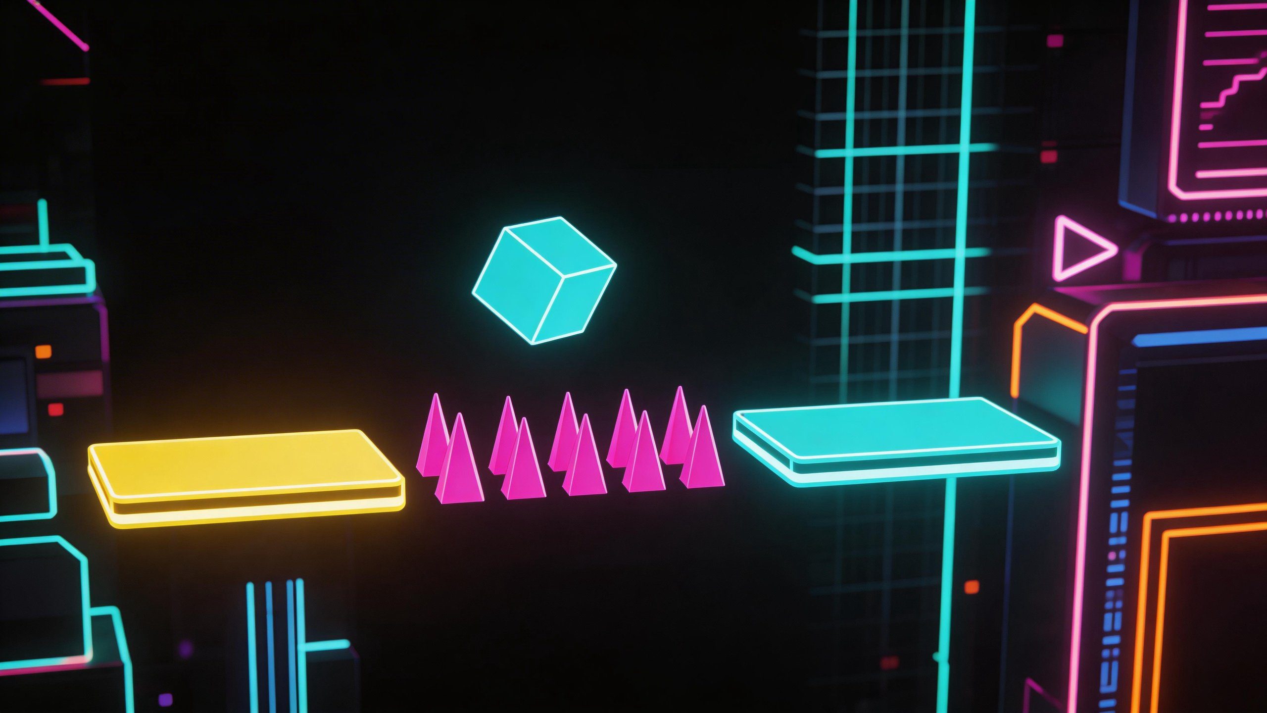 Geometry Lite gameplay